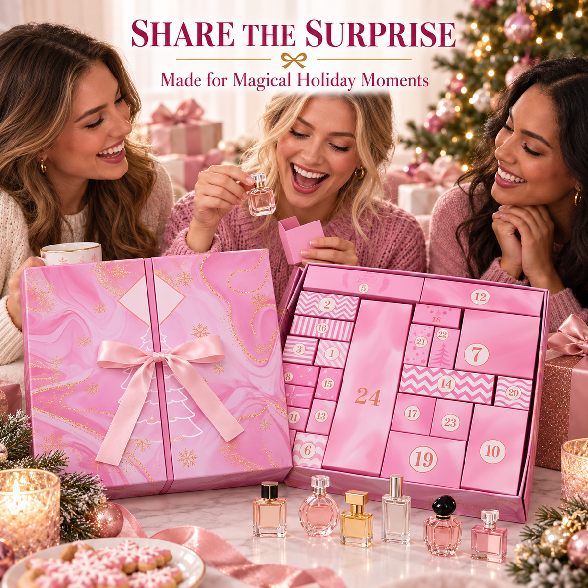 β¨ Fragrance Advent Calendar β 24 Mini Scent Surprises For Her