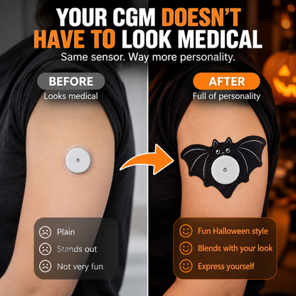 💙 CGM Sensor Adhesive Patch – Medical Grade Overpatch