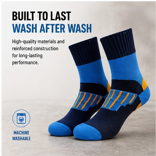 💧RANDY SUN Ultimate Waterproof Hiking Socks – Dry, Breathable & Durable for Any Adventure