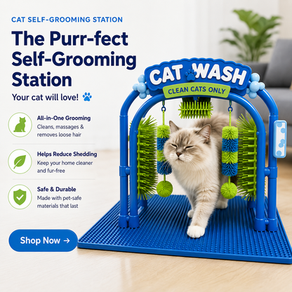 🐱 PurrFresh™ Cat Wash – Gentle Pet Cleaning Solution for Soft, Fresh & Healthy Fur