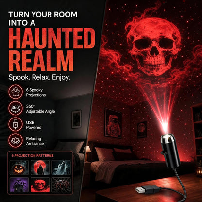 🔥Last Day 50% OFF-Plug-&-Play HD Christmas Projector – 6 or 10 Festive Scenes