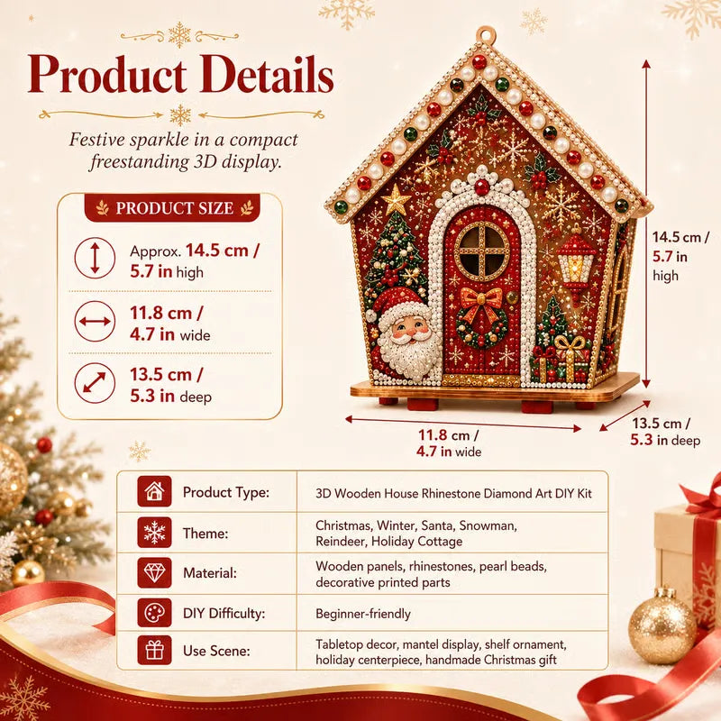 🔥LAST DAY 49% OFF - 🎄Plymagic DIY Pearl Art - Christmas Collection