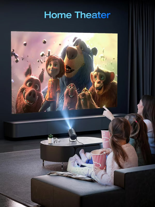 Mini Projector - 4K FHD 1080P Supported