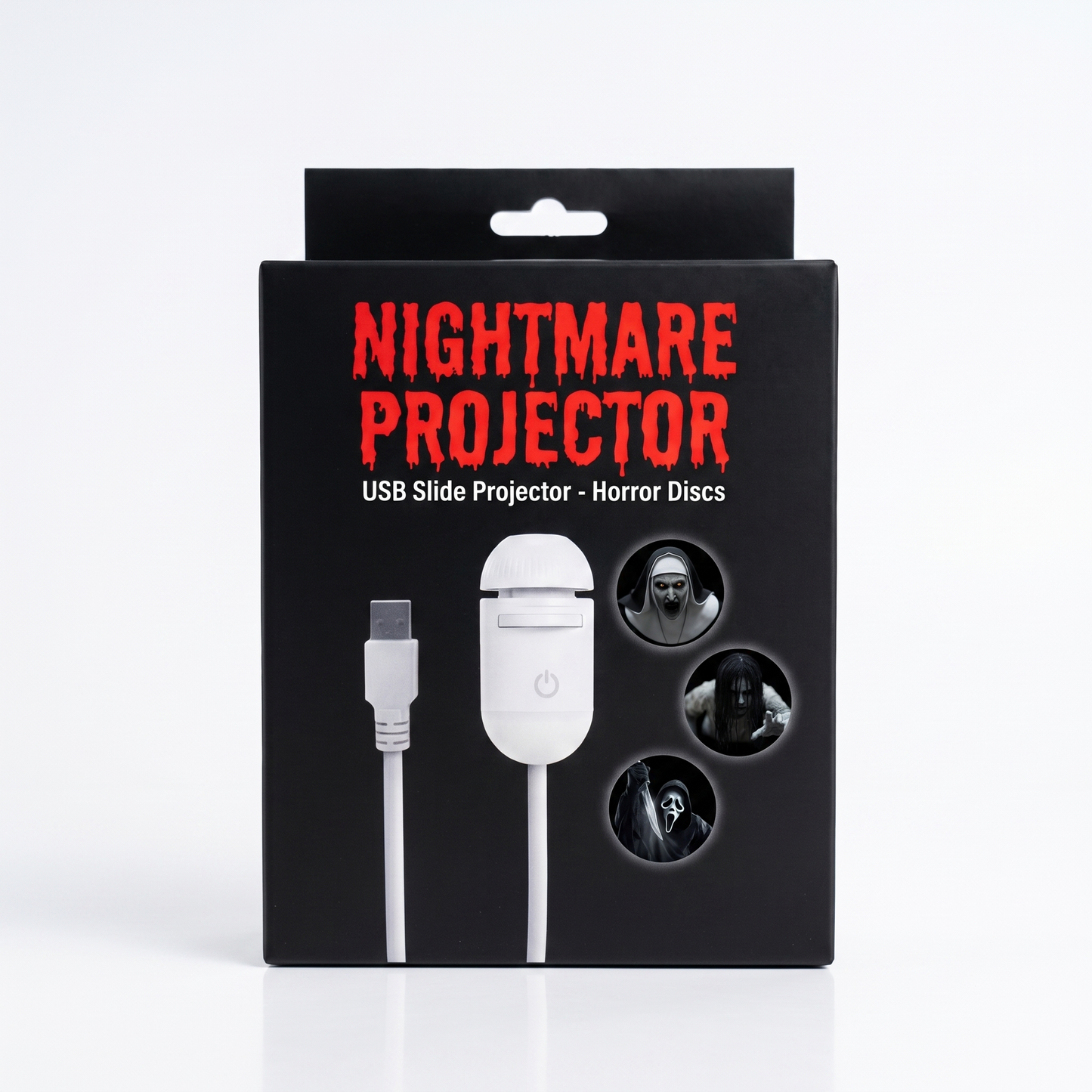 Nightmare Projector | 12 Scary Horror Discs Included