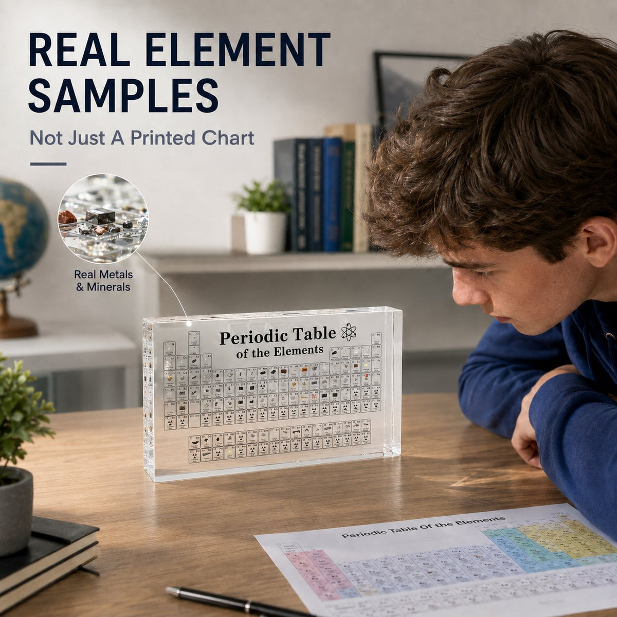 ⚛️ ElementVault™ – Real Element Science Specimen Collection