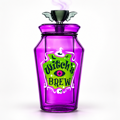 🎃 Witch’s Brew Pumpkin Gravity Bong – Spooky Halloween Smoking Edition