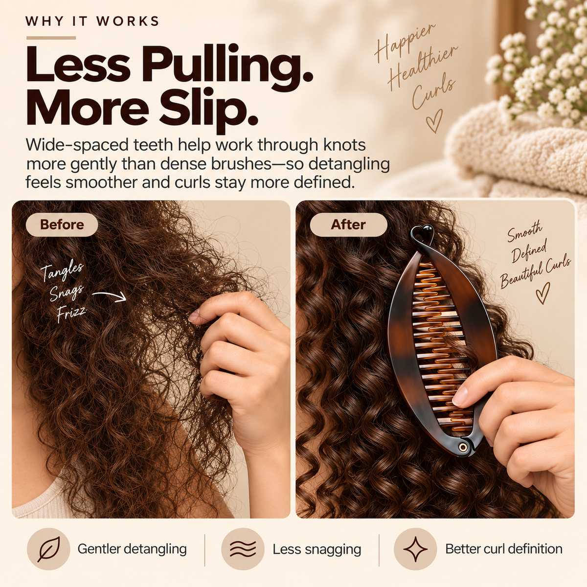 CurlEase™ Glide Comb