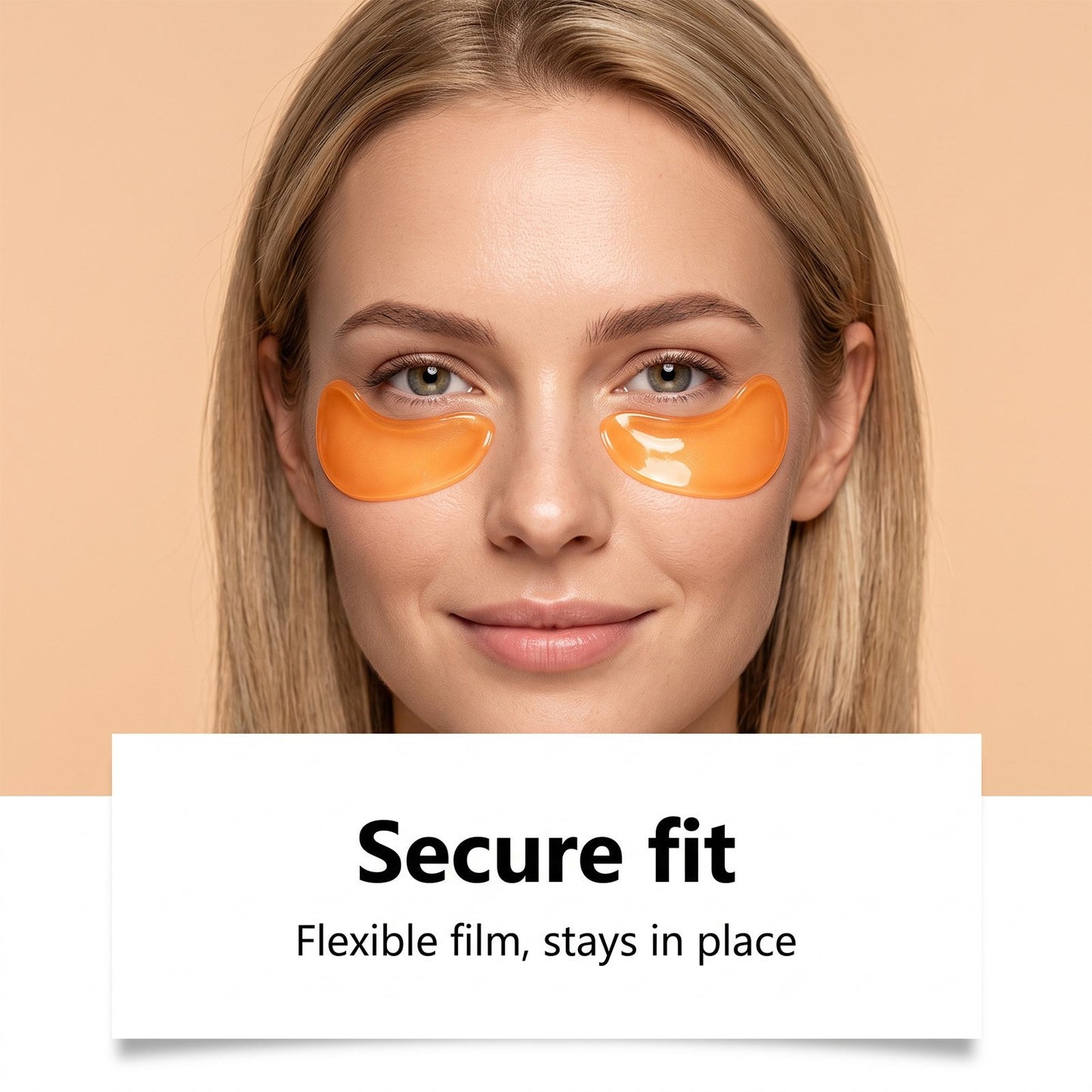 ✨Turmeric Vitamin Jelly Eye Patches🌙Daily Hydrating & Soothing Under Eye Care