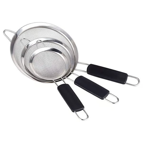 🍳 FineMesh Pro – Ultra-Fine Stainless Steel Kitchen Strainer