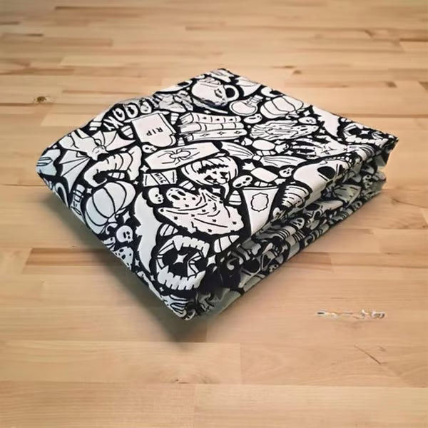 🎨DIY Coloring Blanket with Markers✨