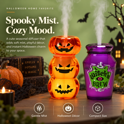 🎃 Witch’s Brew Pumpkin Gravity Bong – Spooky Halloween Smoking Edition