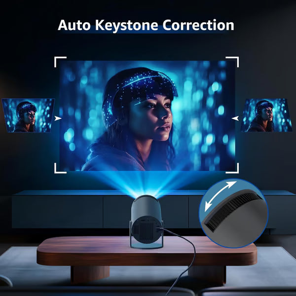 Mini Projector - 4K FHD 1080P Supported