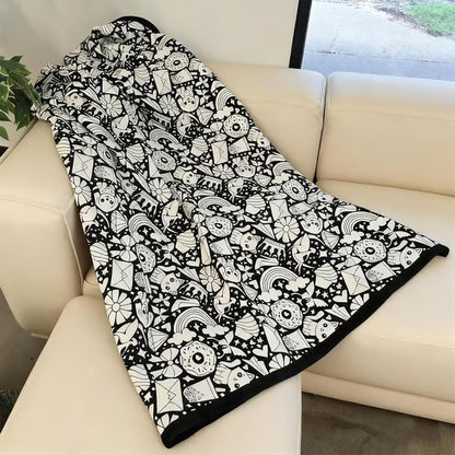 🎨DIY Coloring Blanket with Markers✨