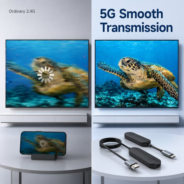 5G smooth wireless transmission comparison