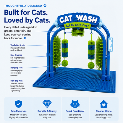🐱 PurrFresh™ Cat Wash – Gentle Pet Cleaning Solution for Soft, Fresh & Healthy Fur
