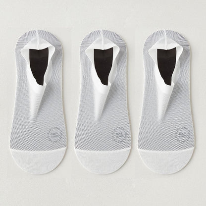 🔥6-Pair Invisible Grip Socks Pack 🧦 – Breathable Low-Cut Anti-Slip Sweat-Absorbing Design