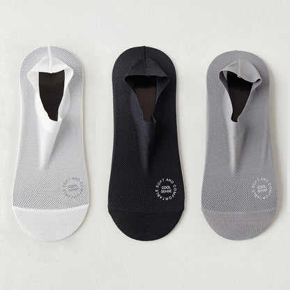 🔥6-Pair Invisible Grip Socks Pack 🧦 – Breathable Low-Cut Anti-Slip Sweat-Absorbing Design