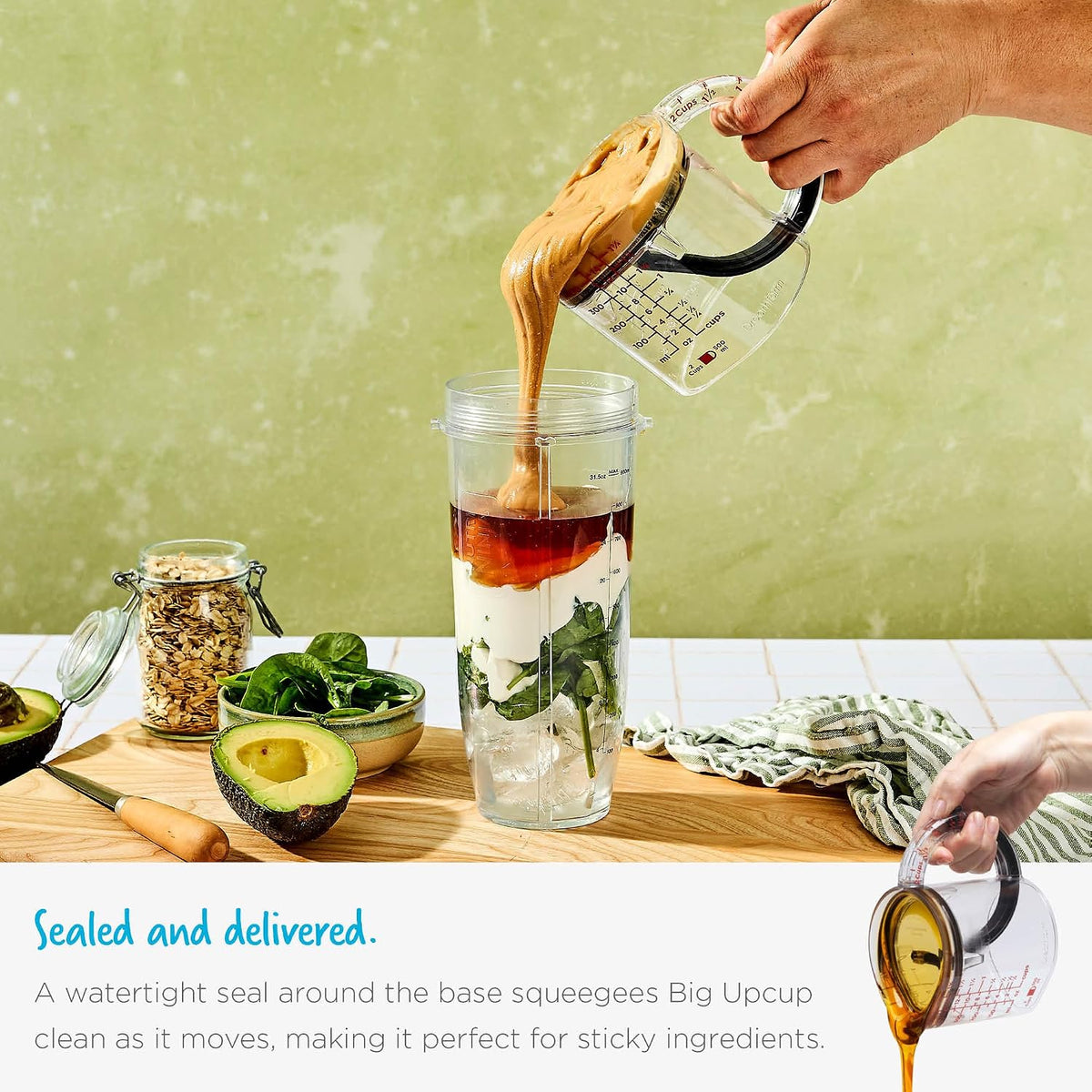 Big Upcup All-in-1 Adjustable Measuring Cup
