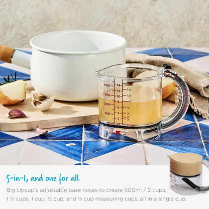 Big Upcup All-in-1 Adjustable Measuring Cup