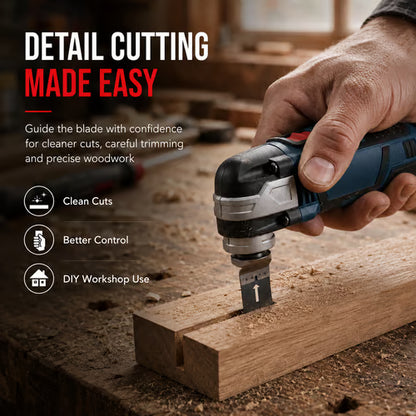 🔧 12V Cordless Precision Multi-Tool – Compact DIY Cutting Tool
