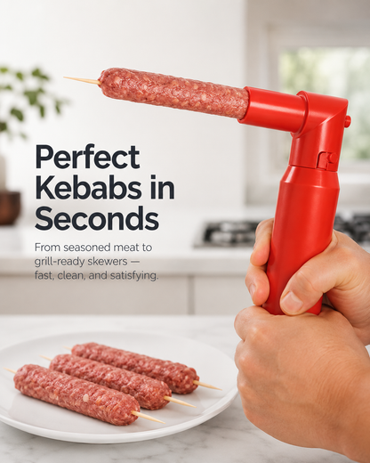 🌭 Manual Sausage Filling Machine 🍖 | Reusable Meat Stuffing Machine 🥩 | Dishwasher-Safe Sausage Stuffer for Home & Kitchen 🛠️