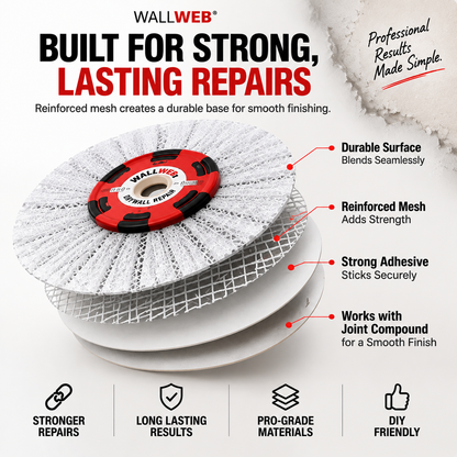 🔥 WallFix Pro™ – Instant Drywall Repair Kit