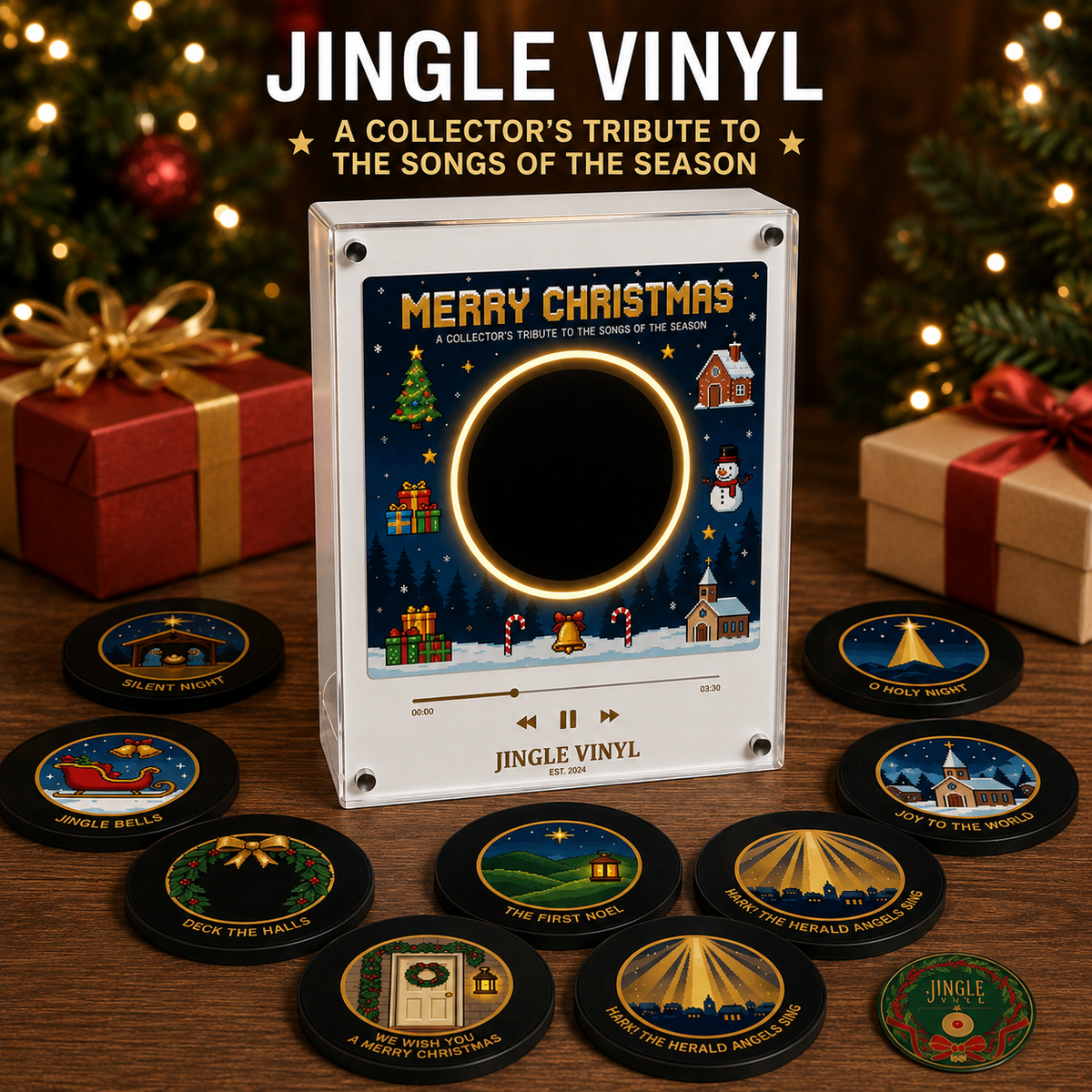 MerrySpin™ Christmas Memory Player