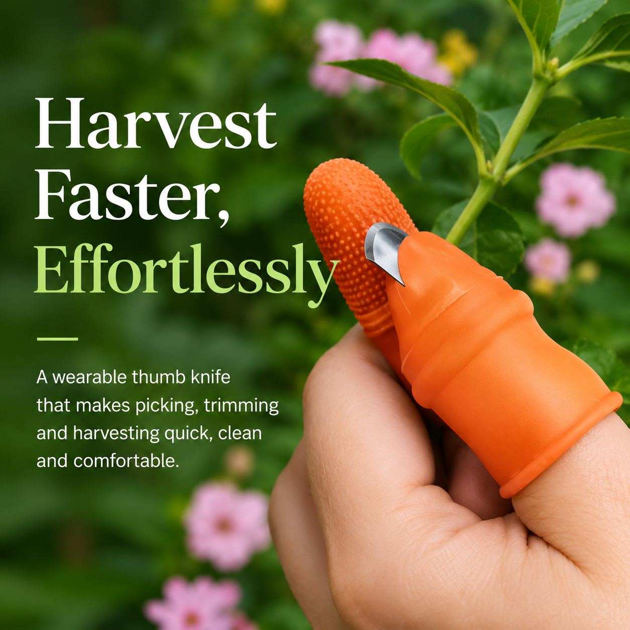 🍅 HarvestPro™ – Easy-Grab Thumb Garden Harvesting Tool(2PCS)