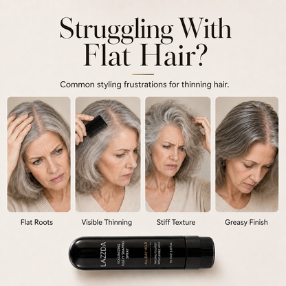 90ml Fluffy Hair Shaping Spray Long Lasting Volumizing Mist with Peach Fragrance