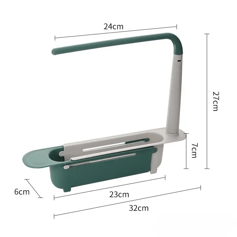Telescopic Sink Storage Rack✨