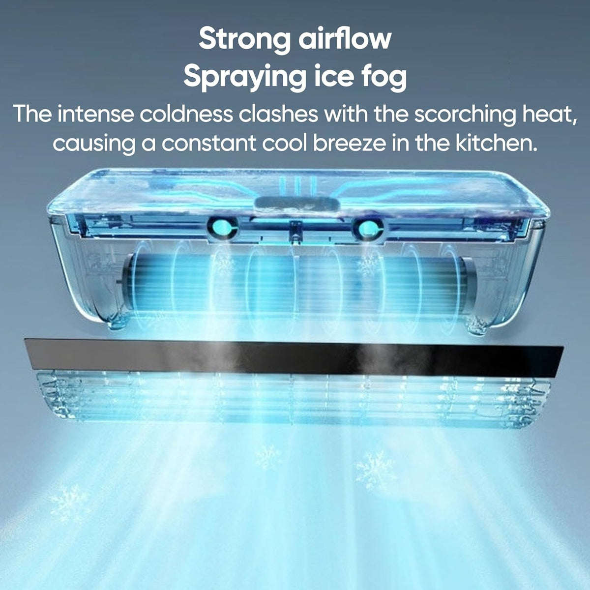Upgraded 3 Wind Modes Portable Wireless Wall Mounted Air Conditioner