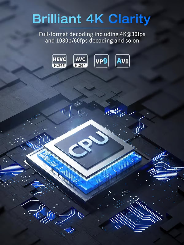 Mini Projector - 4K FHD 1080P Supported