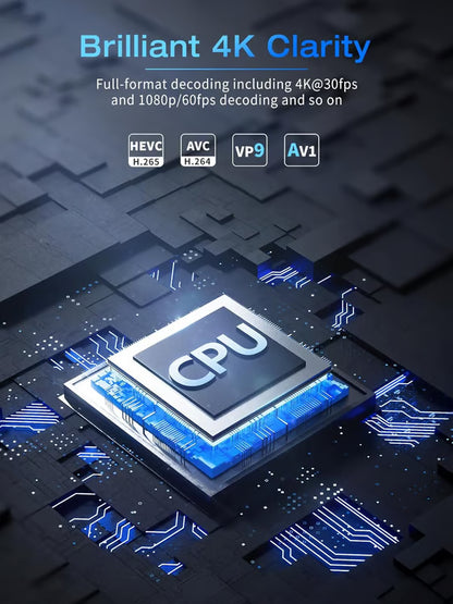 Mini Projector - 4K FHD 1080P Supported