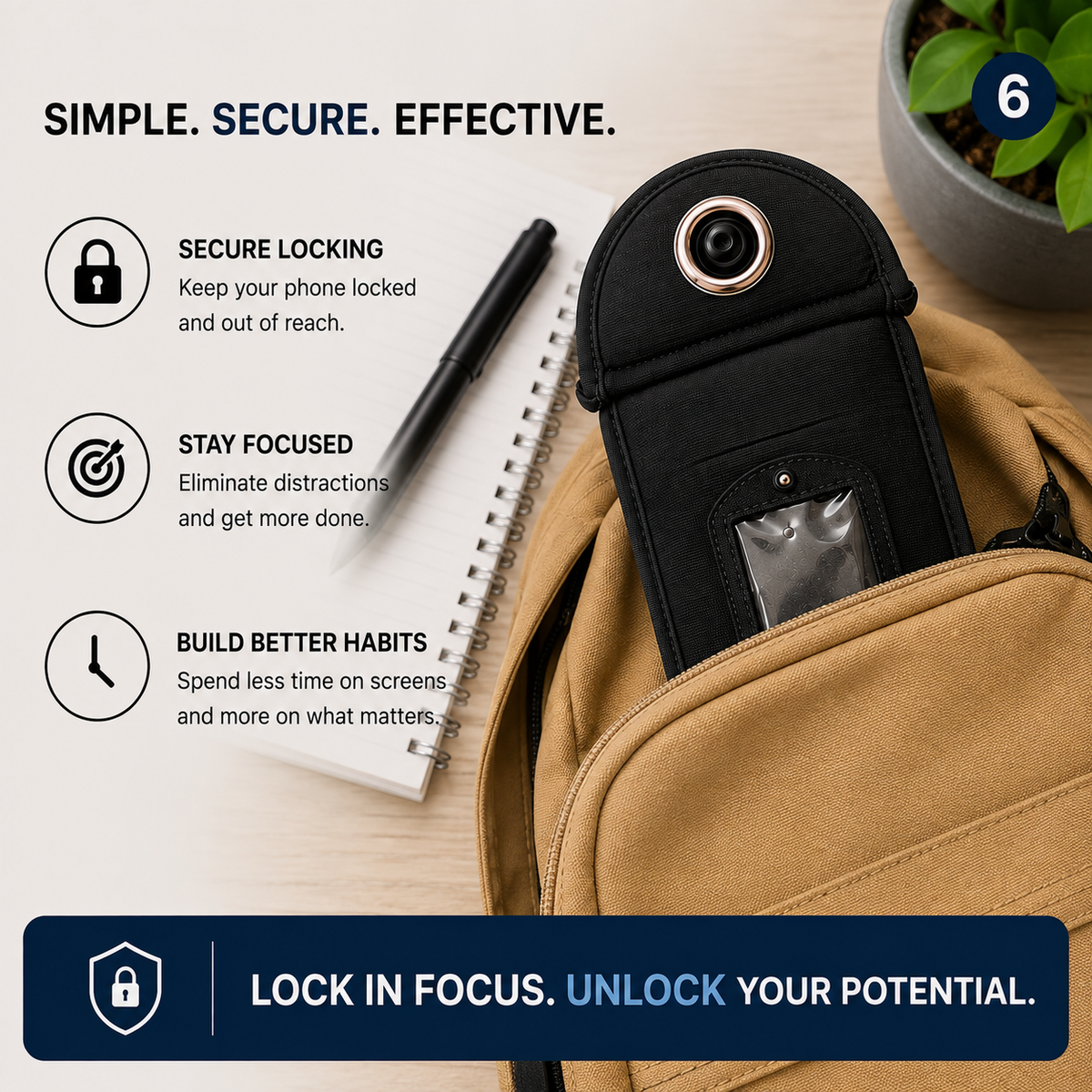 🛡️ SignalShield Pro™ – Ultimate Phone Privacy Bag