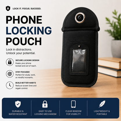🛡️ SignalShield Pro™ – Ultimate Phone Privacy Bag