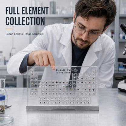 ⚛️ ElementVault™ – Real Element Science Specimen Collection