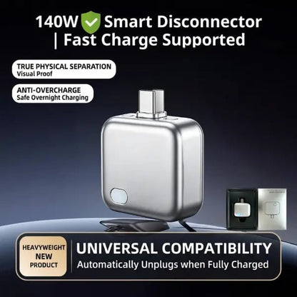 ✨PowerSentry 140W Smart Auto‑Stop Adapter