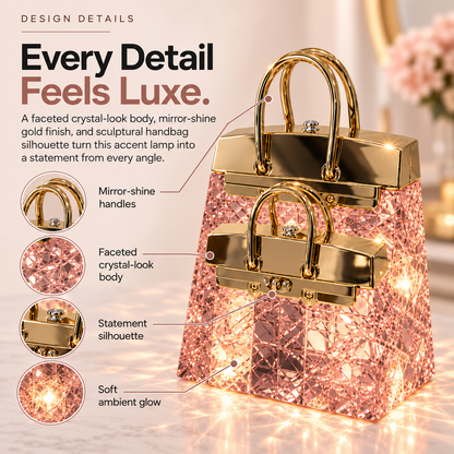 The Crystal Chic Handbag Lamp ⭐⭐⭐⭐⭐