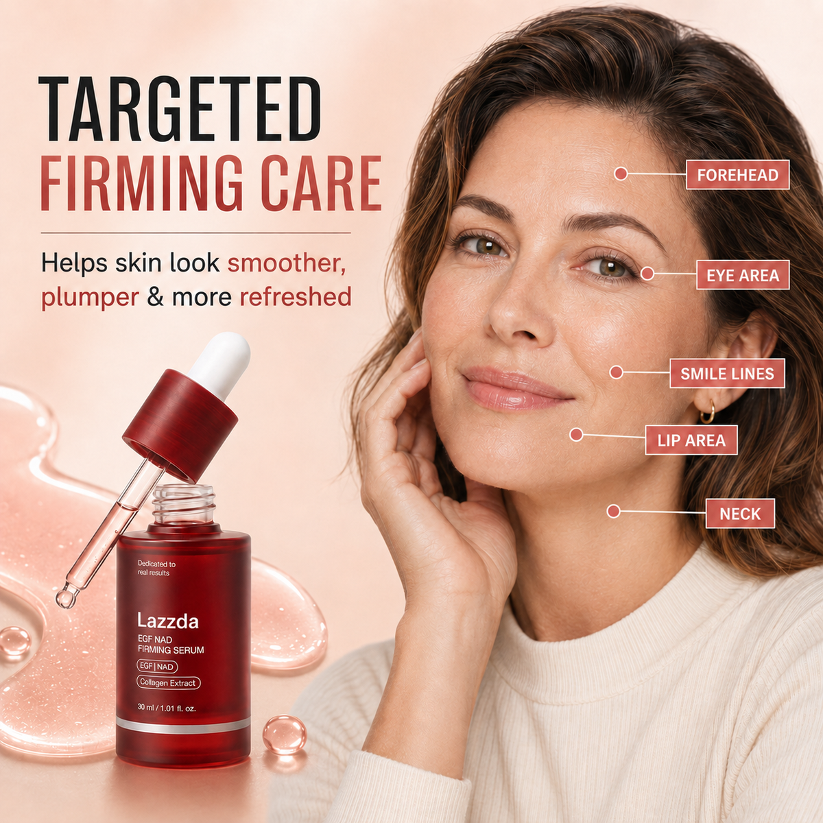 Korean NAD+ EGF Firming Serum