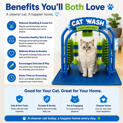 🐱 PurrFresh™ Cat Wash – Gentle Pet Cleaning Solution for Soft, Fresh & Healthy Fur
