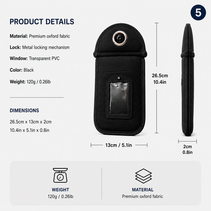 🛡️ SignalShield Pro™ – Ultimate Phone Privacy Bag