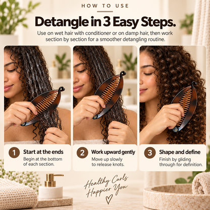 CurlEase™ Glide Comb